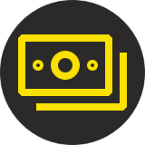 Yellow money logo